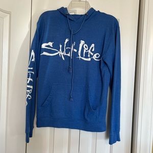 Salt Life hoodie men’s small. Blue.
